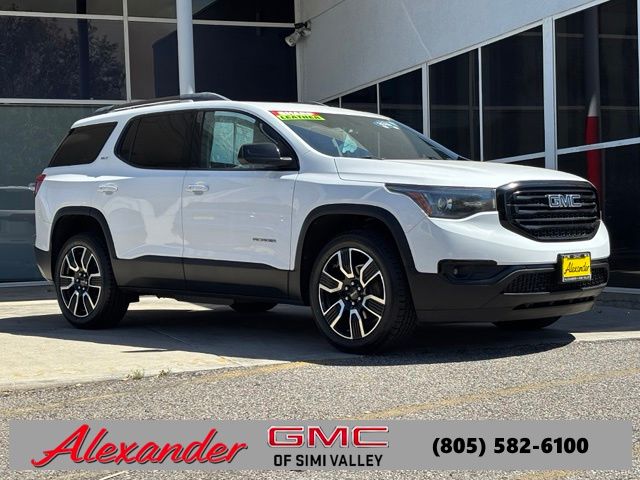 Summit White 2019 GMC Acadia SLT-1 FWD SUV / Crossover Front-Wheel Drive 6-Speed Automatic
