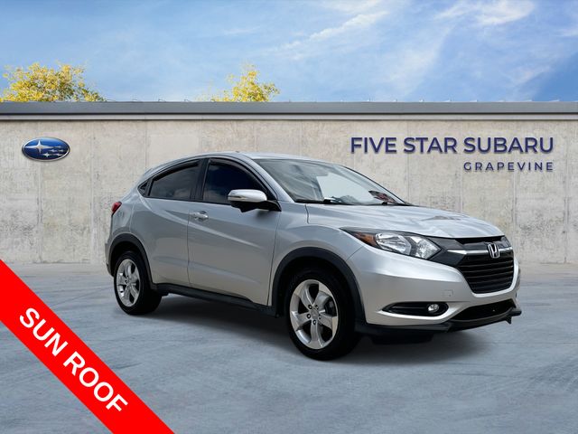 Alabaster Silver Metallic 2016 Honda HR-V EX SUV / Crossover Front-Wheel Drive Continuously Variable Transmission