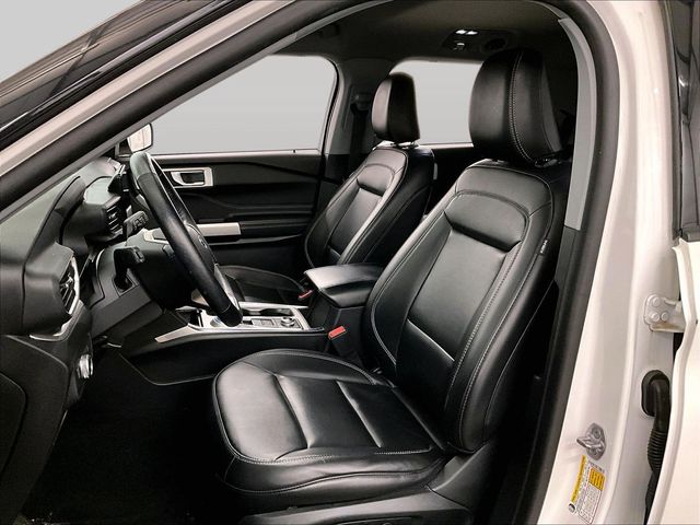 2021 Ford Explorer XLT White at Honda North