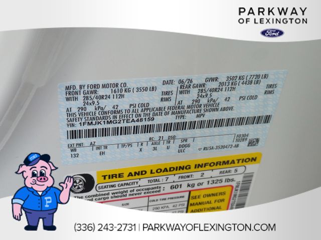 New 2026 White Ford Platinum image 37