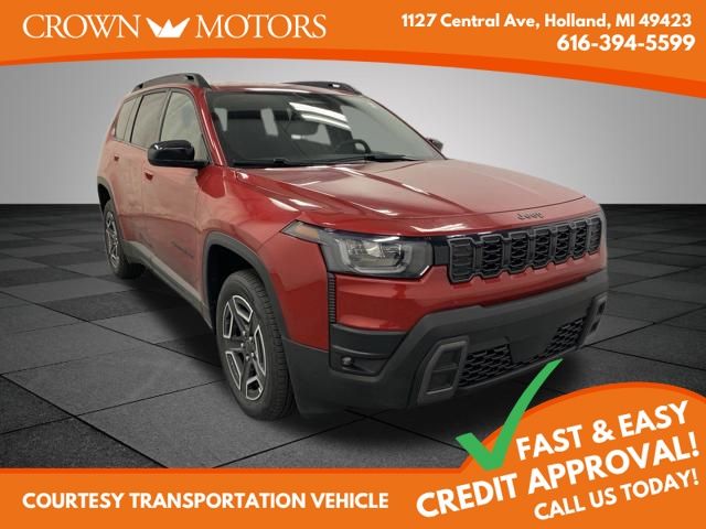 Red Hot Pearlcoat 2026 Jeep Cherokee SUV / Crossover Four-Wheel Drive Continuously Variable Transmission