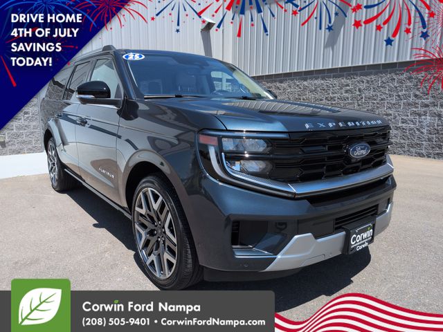 Stone Blue Metallic 2025 Ford Expedition SUV / Crossover Four-Wheel Drive Automatic