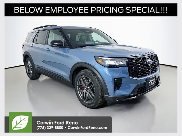 Vapor Blue 2026 Ford Explorer ST AWD SUV / Crossover All-Wheel Drive Automatic