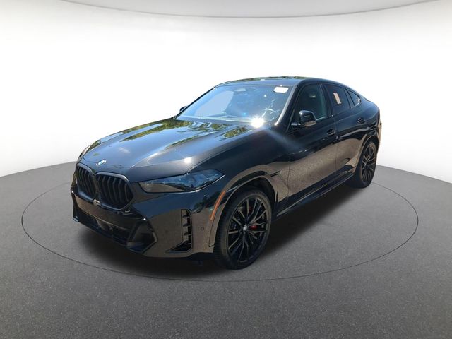 Black Sapphire Metallic 2025 BMW X6 xDrive40i AWD SUV / Crossover All-Wheel Drive 8-Speed Automatic
