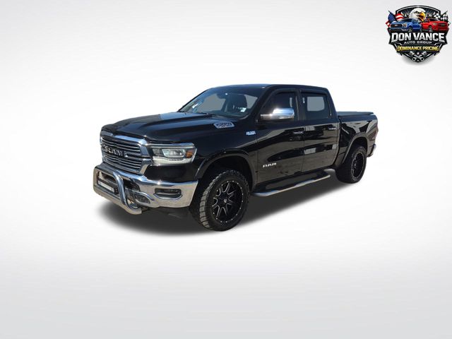 Diamond Black Crystal Pearlcoat 2019 RAM 1500 Pickup Truck Four-Wheel Drive 8-Speed Automatic