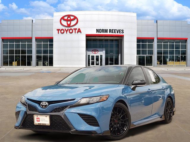 Midnight Black Metallic 2022 Toyota Camry Sedan Front-Wheel Drive 8-Speed Automatic