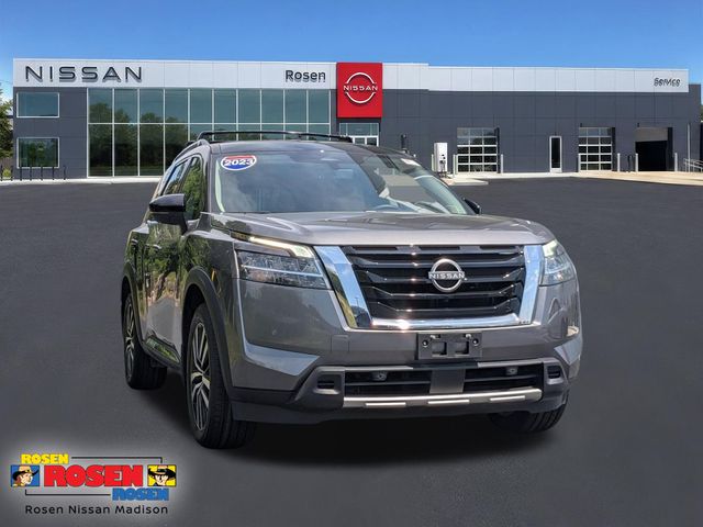 Gun Metallic/Super Black 2023 Nissan Pathfinder SUV / Crossover All-Wheel Drive 9-Speed Automatic
