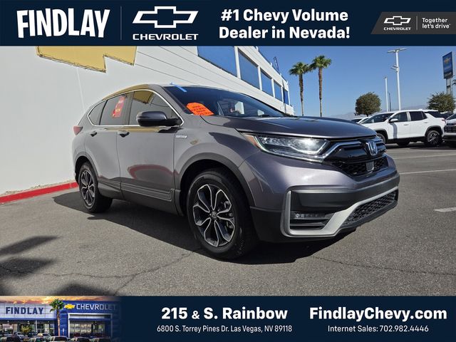 Gray 2021 Honda CR-V Hybrid SUV / Crossover All-Wheel Drive Continuously Variable Transmission