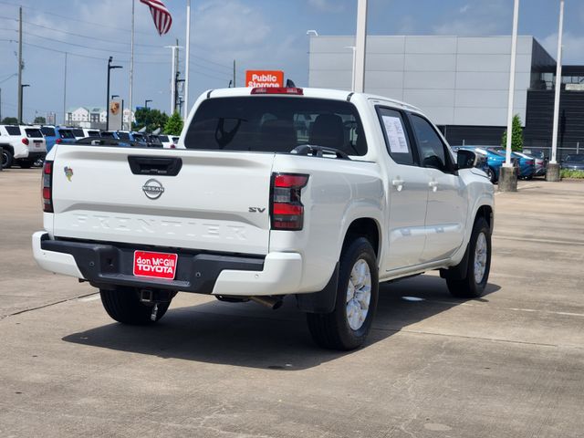 2022 Nissan Frontier SV White at Central Houston Nissan