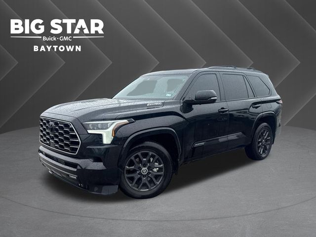 2024 Toyota Sequoia Platinum Black at Community Toyota