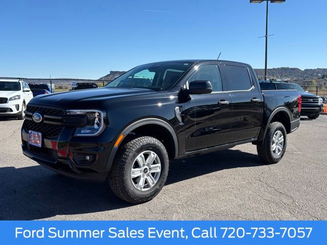Shadow Black 2026 Ford Ranger Pickup Truck Four-Wheel Drive Automatic