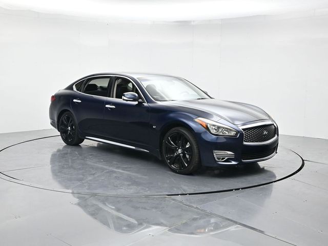 Hermosa Blue 2016 INFINITI Q70L 3.7 RWD Sedan Rear-Wheel Drive 7-Speed Automatic