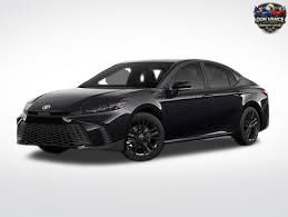 Midnight Black Metallic 2025 Toyota Camry LE FWD Sedan Front-Wheel Drive Continuously Variable Transmission