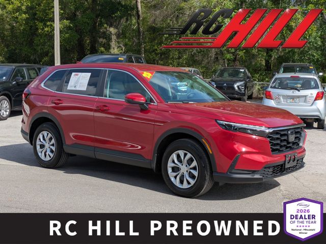 Radiant Red Metallic 2025 Honda CR-V LX AWD SUV / Crossover All-Wheel Drive Continuously Variable Transmission
