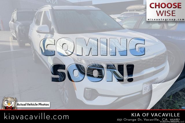 Snow White Pearl 2023 Kia Seltos SX AWD SUV / Crossover All-Wheel Drive 7-Speed Automatic