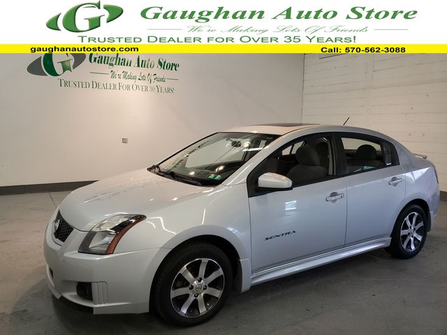 Brilliant Silver Metallic 2012 Nissan Sentra 2.0 SR Sedan Front-Wheel Drive Continuously Variable Transmission