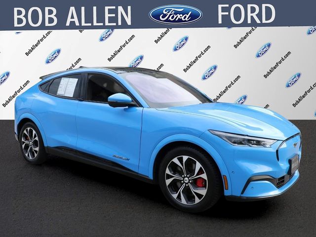 Used 2021 Ford Mustang Mach-E Premium AWD First Edition with VIN 3FMTK3SU3MMA07581 for sale in Overland Park, KS