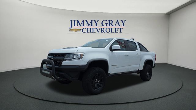 Summit White 2019 Chevrolet Colorado ZR2 Crew Cab 4WD Pickup Truck Four-Wheel Drive 8-Speed Automatic