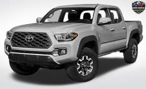 Celestial Silver Metallic 2024 Toyota Tacoma Pickup Truck Four-Wheel Drive 8-Speed Automatic