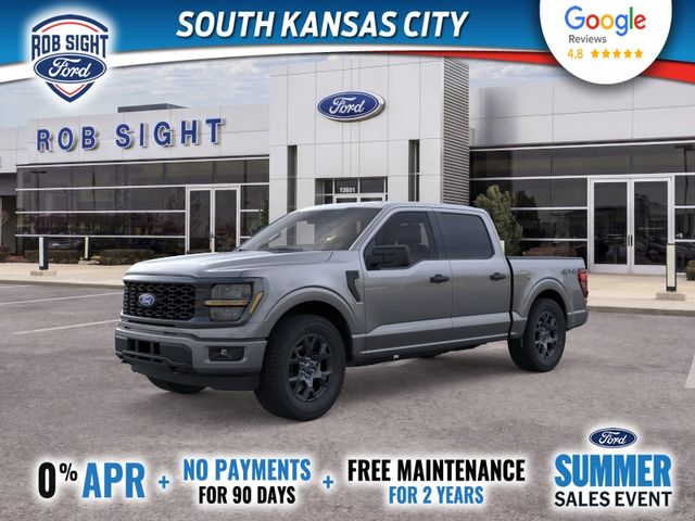 Carbonized Gray Metallic 2026 Ford F-150 Pickup Truck Four-Wheel Drive Automatic
