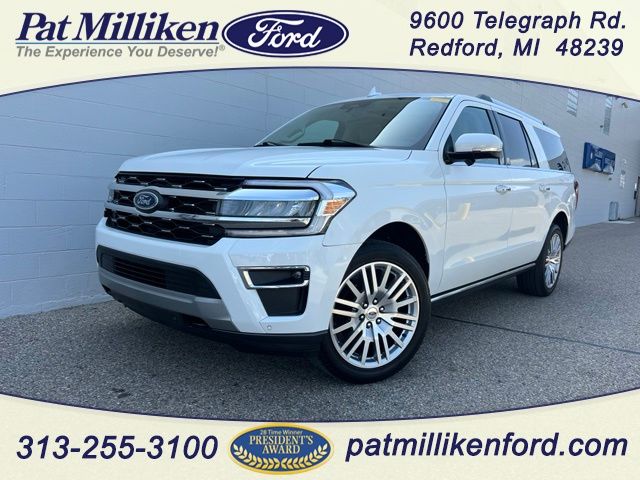 Star White Metallic Tri-Coat 2024 Ford Expedition SUV / Crossover Four-Wheel Drive Automatic