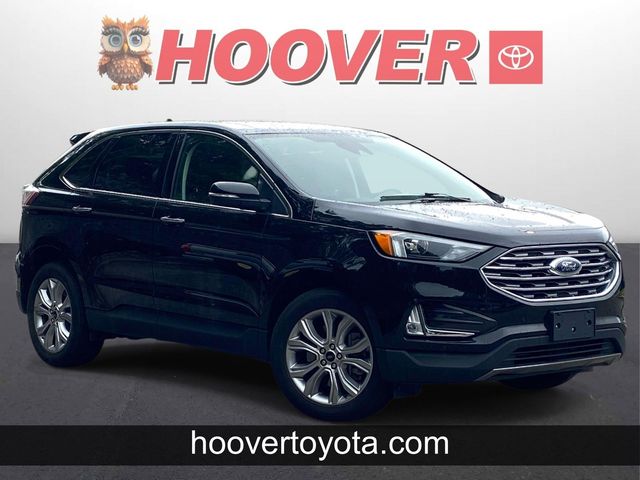 Agate Black Metallic 2023 Ford Edge SUV / Crossover All-Wheel Drive 8-Speed Automatic