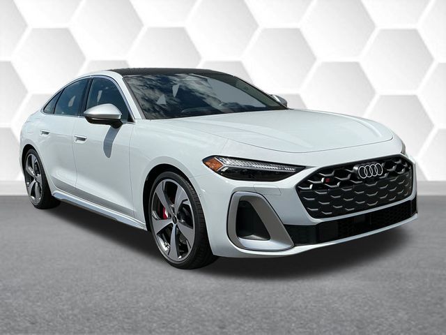 Glacier White 2026 Audi S5 Sedan All-Wheel Drive 7-Speed Automatic