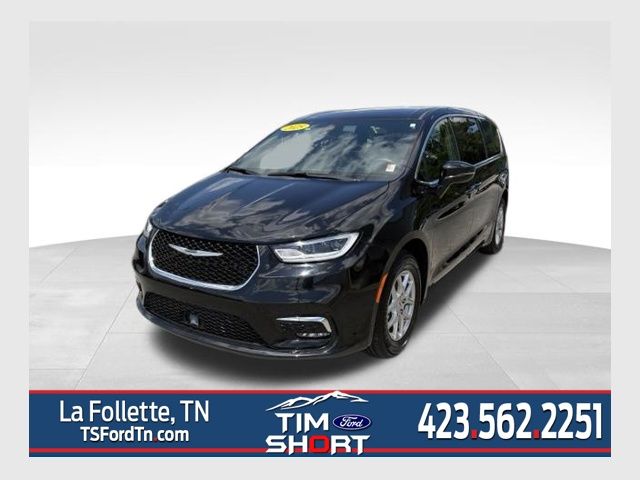 Diamond Black Crystal Pearlcoat 2025 Chrysler Pacifica Minivan Front-Wheel Drive 9-Speed Automatic