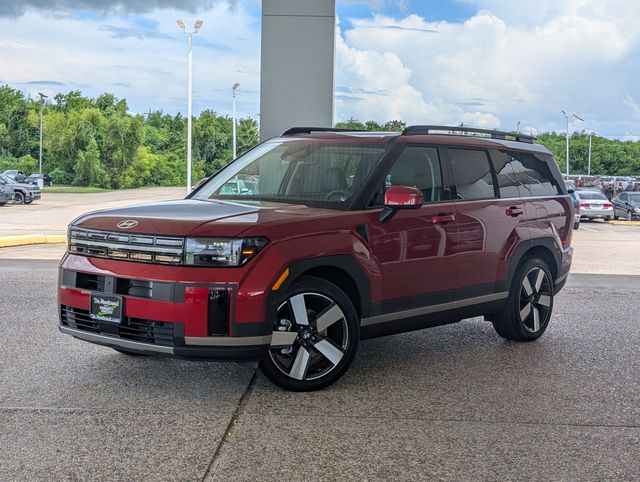 2026 Hyundai Santa Fe Hybrid Limited Red at DeMontrond Gulf Freeway