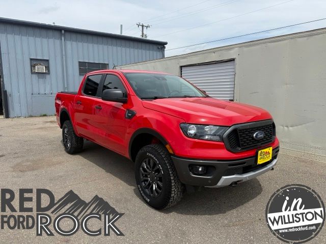 Race Red 2023 Ford Ranger XLT SuperCrew 4WD Pickup Truck Four-Wheel Drive Automatic
