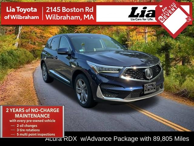 Blue 2020 Acura RDX SUV / Crossover All-Wheel Drive Automatic