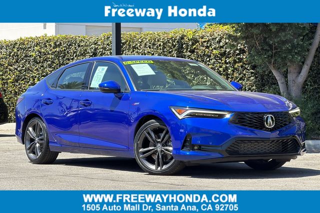 Aegean Blue 2024 Acura Integra Hatchback Front-Wheel Drive 6-Speed Manual