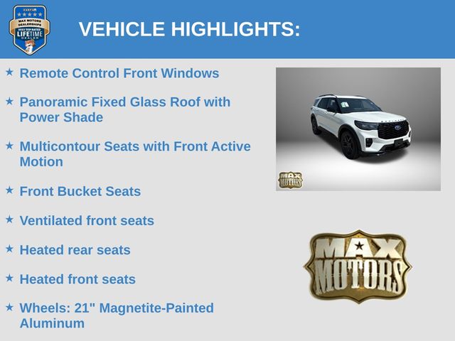 New 2026 Ford Explorer SUV