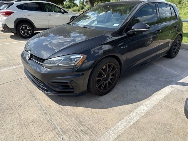 Anthracite Metallic 2019 Volkswagen Golf R Hatchback All-Wheel Drive 7-Speed Dual Clutch