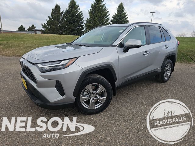 Silver Sky Metallic 2024 Toyota RAV4 Hybrid XLE AWD SUV / Crossover All-Wheel Drive Continuously Variable Transmission