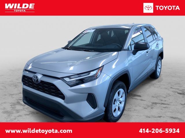 Silver Sky Metallic 2025 Toyota RAV4 SUV / Crossover All-Wheel Drive 8-Speed Automatic