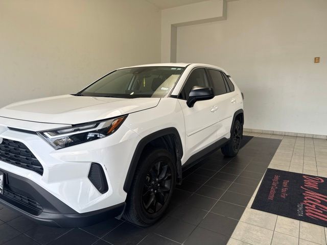 2025 Toyota RAV4 LE White at Big Star Chrysler Jeep Dodge Ram 