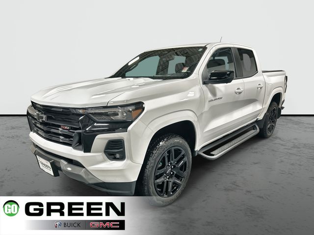 Summit White 2025 Chevrolet Colorado Z71 Crew Cab 4WD Pickup Truck Four-Wheel Drive 8-Speed Automatic