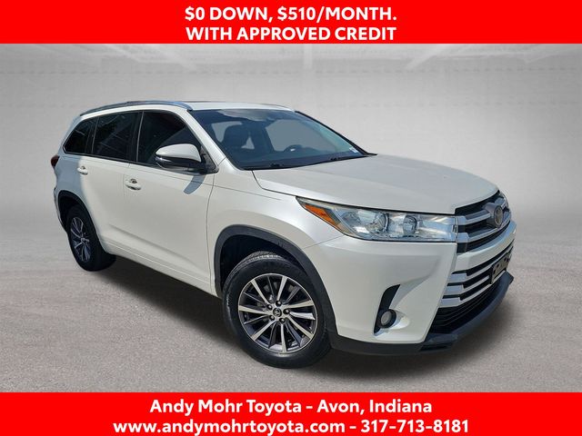 White (Blizzard Pearl) 2018 Toyota Highlander SUV / Crossover Front-Wheel Drive 8-Speed Automatic