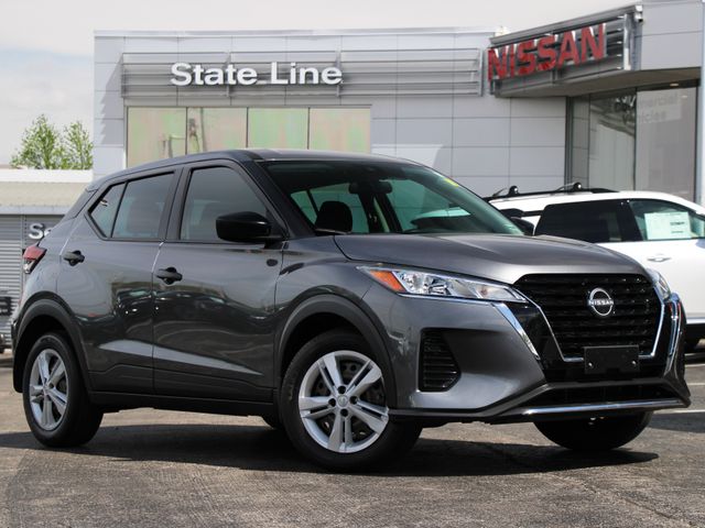 Gray (Gun Metallic) 2023 Nissan Kicks S FWD SUV / Crossover Front-Wheel Drive Continuously Variable Transmission
