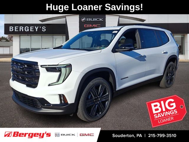 Summit White 2026 GMC Acadia SUV / Crossover Four-Wheel Drive 8-Speed Automatic