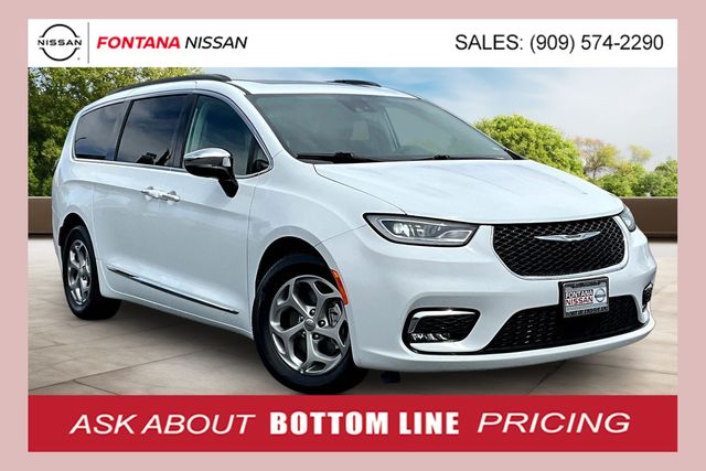 Bright White Clearcoat 2023 Chrysler Pacifica Minivan Front-Wheel Drive 9-Speed Automatic