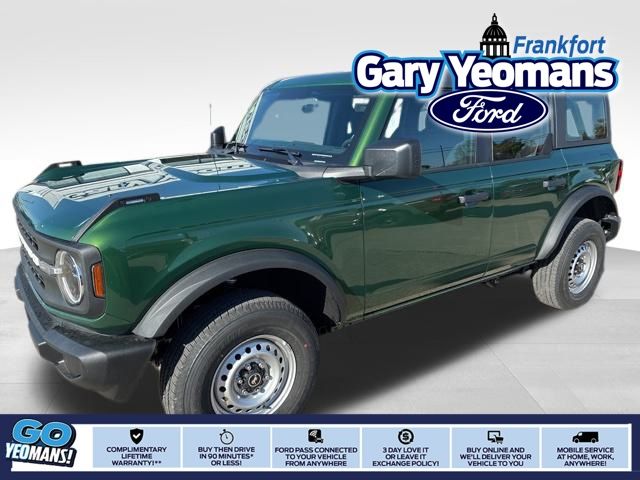 Eruption Green Metallic 2025 Ford Bronco 4-Door 4WD SUV / Crossover Four-Wheel Drive Automatic