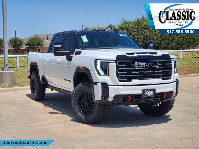 Summit White 2026 GMC Sierra 2500HD Pickup Truck Four-Wheel Drive Automatic