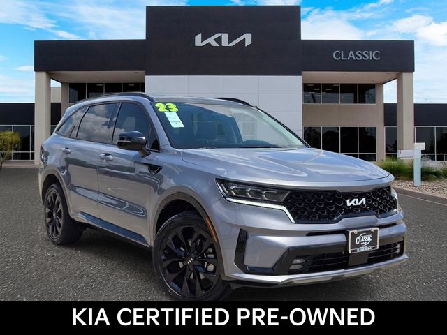 Everlasting Silver 2023 Kia Sorento SUV / Crossover All-Wheel Drive 8-Speed Dual Clutch