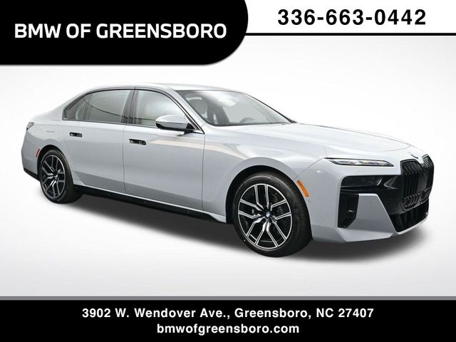 Gray (Brooklyn Grey Metallic) 2026 BMW 7 Series Sedan All-Wheel Drive 8-Speed Automatic