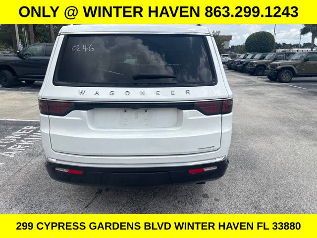 2024 Bright White Jeep Wagoneer Series II RWD SUV