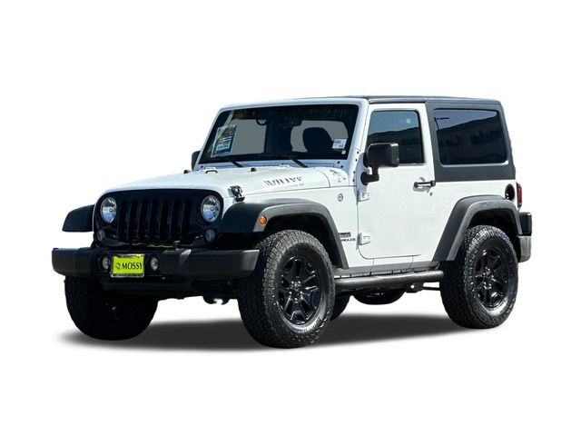 Bright White Clearcoat 2017 Jeep Wrangler Willys Wheeler 4WD SUV / Crossover Four-Wheel Drive 5-Speed Automatic