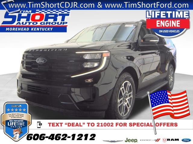 Black Metallic 2025 Ford Expedition SUV / Crossover Four-Wheel Drive Automatic
