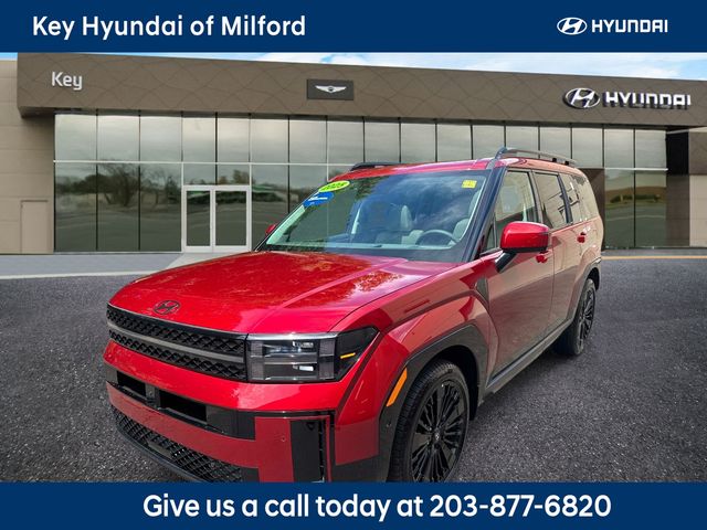 Ultimate Red 2025 Hyundai Santa Fe Hybrid SUV / Crossover All-Wheel Drive 6-Speed Automatic